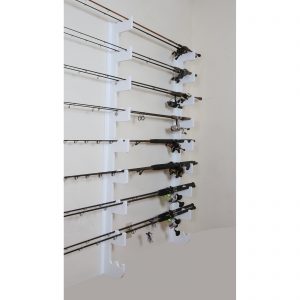 4 Pcs Fishing Rod Display Stand Display Shelf Plastic Display Stands Wall  Fishing Rod Holder Marine