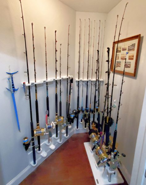 Wall Mounted Fishing Rod Rack,Wall Mounted Fishing Rod Fishing Rod