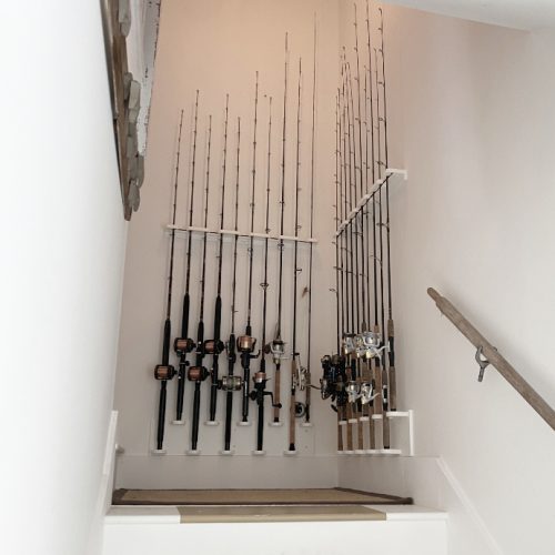 How to Make a Ceiling Mounted Fishing Rod Holder with the Longmill